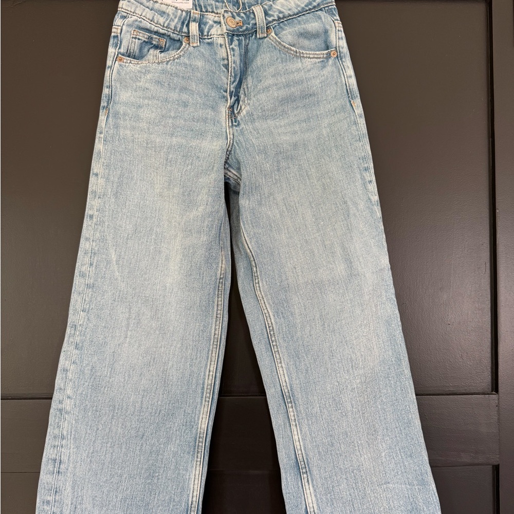 Zara kids Light Blue wide leg Jeans